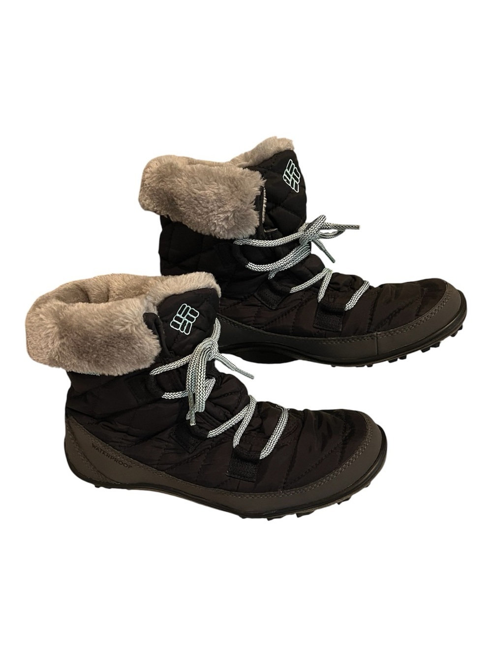 Columbia • Minx Shorty Omni-heat Black Waterproof Boots - 5